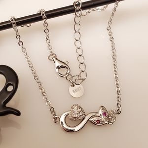 NEW Diamond Fox Sterling Bracelet